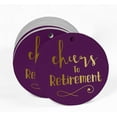 thumbnail image 2 of Inkdotpot Cheers To Retirement Bottle Tag Real Gold Foil Favor Hang Tags Pack Of 50, 2 of 6