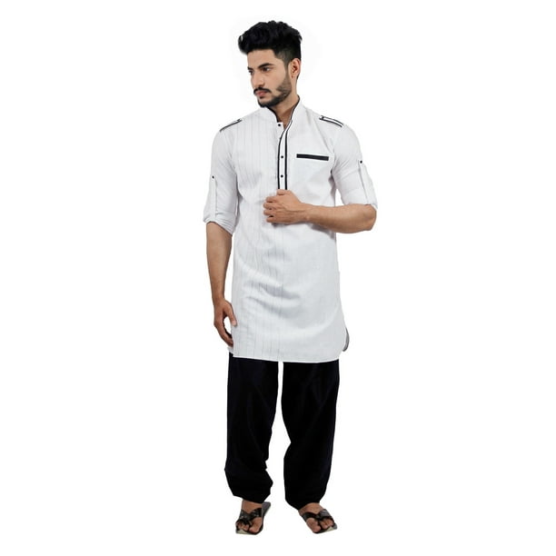 White pathani hotsell dress