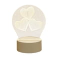 thumbnail image 3 of Interruptor De Botón De Luz Nocturna 3D Luz Cálida Yuyangstore, 3 of 8