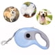 thumbnail image 2 of Correa retráctil para perros, correa para pasear perros pequeños y grandes, con un botón de freno y bloqueo, resistente y sin enredos, 2 of 8