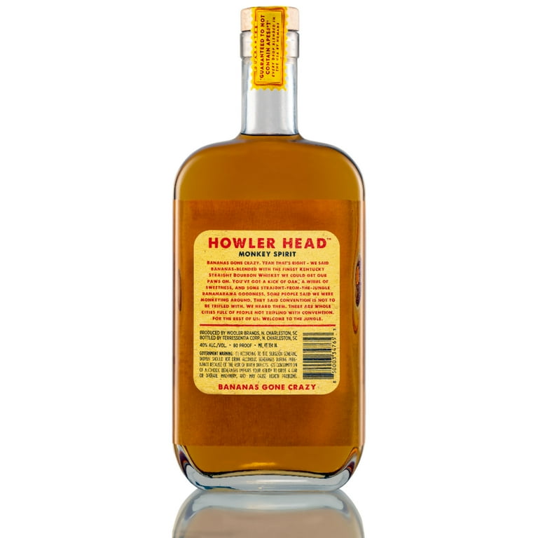 Howler Head Banana Bourbon 750ml - Walmart.com