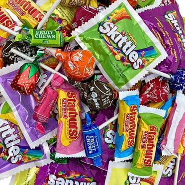 Bulk American Classic Candy Variety Pack, 1.5lb Bag - Individually Wrapped Bulk Candy Variety For Parties, Piñatas, Treats - Variety Of Classic American Favorites, Family Size (24oz)