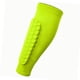 thumbnail image 3 of Calcetines de fútbol para espinilleras, transpirables, para fútbol, ​​de compresión para pantorrillas. amarillo fluorescente M, 3 of 9