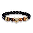 thumbnail image 1 of Stone Man Bracelet Portable Decorative Replacing Elastic Glossy Replacement Smooth Easy Matching Bangle Jewelry Ornament Birthday Gift Gold, 1 of 6