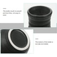 thumbnail image 5 of Black Ceramic Flower Vase for Decoration Vintage Matte Design 1pc, 5 of 6