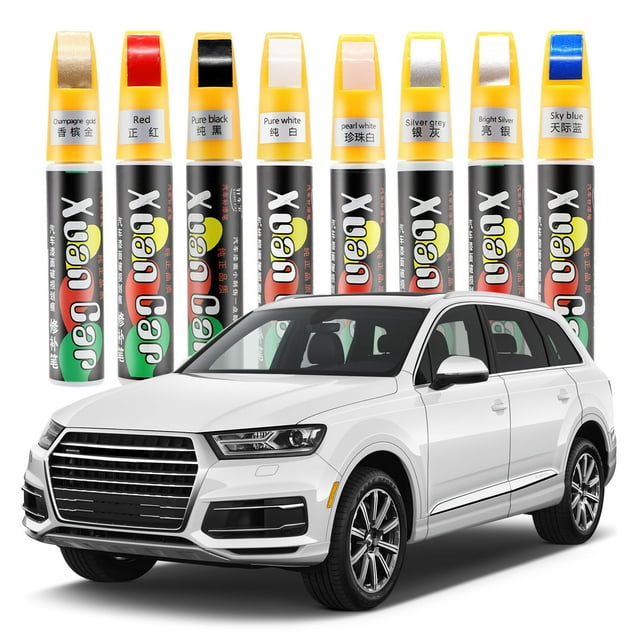 MORESEC 8Pcs 12ml Car Paint Scratch Repair Fluid for Deep Scratches, Automotive Scratch Remover and Reconditioning Liquid, Car Paint Repair Solution