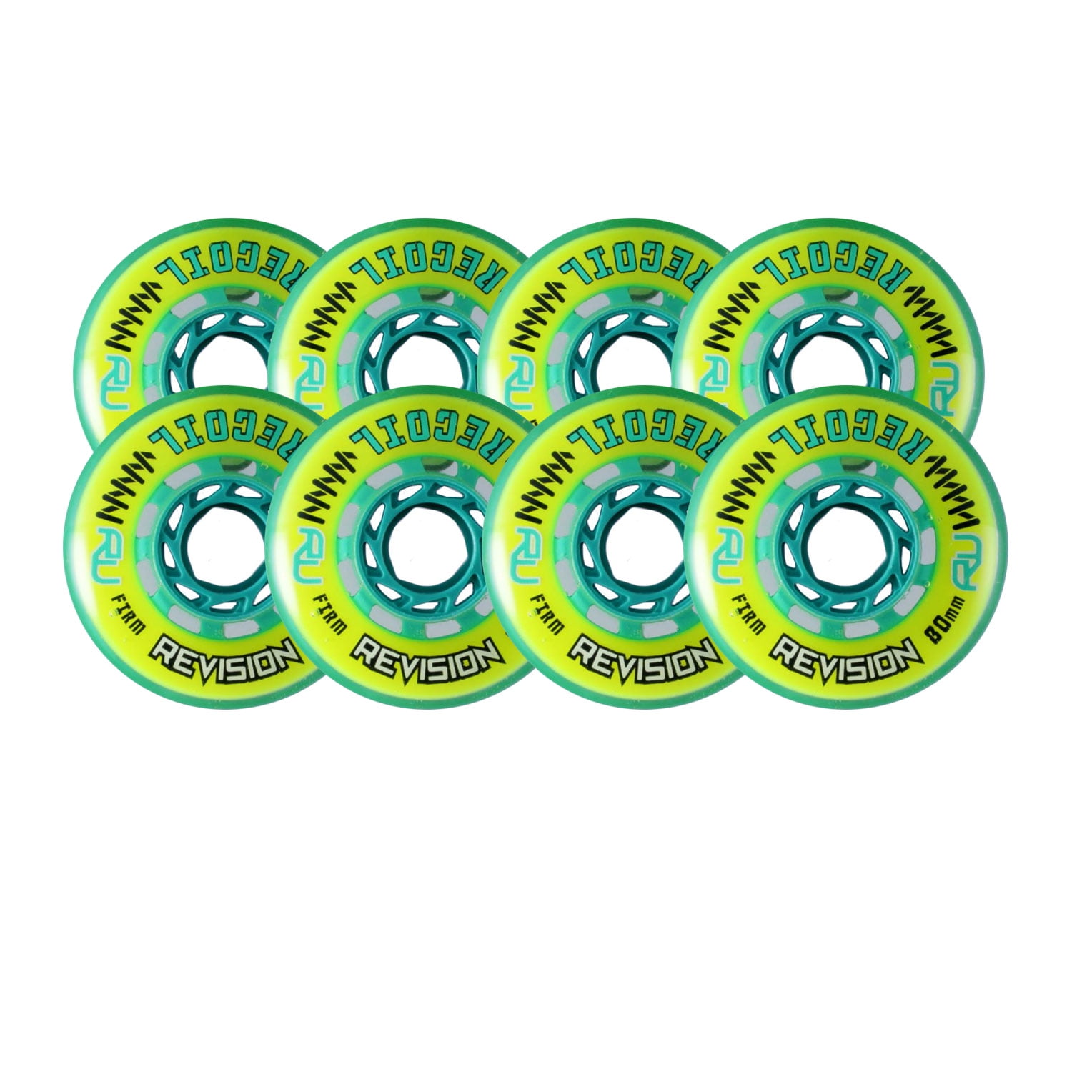 Revision Wheels Inline Roller Hockey Recoil Firm 78A 4-Pack 