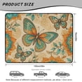 thumbnail image 7 of Xixirimido Universal Car Trunk Mat, All Weather Trunk Protection Cargo Liner Stylish Auto Interior Accessories Durable Cargo Mat 29" x 39", Vintage Boho Mandala Butterfly, 7 of 7