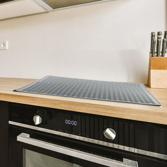 Stove Top Cover for Electric Stove,Heat Stove Top Mat Silicone Stove Mat for Glass Top Stove Glass Cooktop Protector Range Covers for Electric Stove