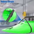 thumbnail image 3 of 2 Pack  Kayak Hoist for Garage Ceiling Storage, Heavy Duty Pulley System with 85 lbs Capacity for Lightweight Kayaks, Ladders, Bikes, Surfboards, 3 of 6