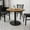 Walnut, variant on BizChair 36'' Round Walnut Laminate Table Top with 24'' Round Table Height Base