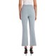 thumbnail image 5 of VISgogo Pantalones recortados casuales para mujer, cintura alta, color sólido, pierna acampanada, pantalones divididos con bolsillos VISgogo  moda, 5 of 6