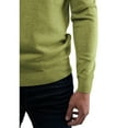 thumbnail image 4 of X RAY Mens Crew Neck Sweater Slim Fit Midweight Pullover Sweater for Men for Casual Dressy Wear (Big & Tall Available), Heather Lime, L, 4 of 6