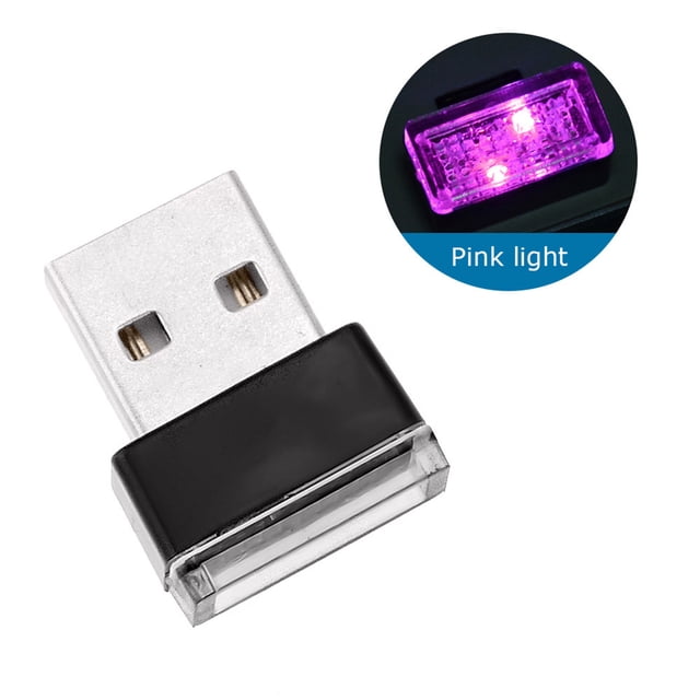 Cagogo USB LED Car Light, Car Interior Atmosphere Lighting Kit for Cars Trucks SUVs, Multicolor Auto Mood Light with Remote Control, Emergency Vehicle Light for Night Driving Car Accessories