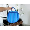 thumbnail image 6 of Circular Mexican Plastic Bag, Tote, Purse 14x13 in | Market Mercado Gift Bag | Reusable Plastic Bag, 6 of 15