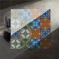 thumbnail image 4 of Inteprter Pegatinas de azulejos de cocina 3D Pegatinas de azulejos duros de cristal engrosado a prueba de agua Pegatinas de gabinete autoadhesivas a prueba Decoración del hogar No.19 Inteprter HA040376-19, 4 of 6