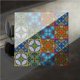 thumbnail image 4 of Inteprter Pegatinas de azulejos de cocina 3D Pegatinas de azulejos duros de cristal engrosado a prueba de agua Pegatinas de gabinete autoadhesivas a prueba Decoración del hogar Numero 5 Inteprter HA040376-05, 4 of 6