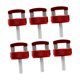 thumbnail image 5 of 6 tornillos de mariposa de liberación rápida, prácticos, de fácil instalación y de uso sencillo. Rojo, 5 of 9