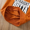 thumbnail image 2 of Gibobby Conjunto de dos piezas niño Tops con estampado de de manga larga para niños pequeños, pantalones de Color sólido, conjuntos deportivos informales(Amarillo, 18-24 Meses ), 2 of 5
