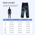thumbnail image 4 of Vaporeon Men's Pajama Pants, Ultra-soft Comfy Casual Lounge Pants, Graphic Printed Sleep Pjs Bottoms With Drawstring Pockets, 4 of 8