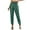 Green, variant on Women's Sequin High Waist Pants, Sparkly Pants for Women, Sparkly Elastic Waist Trousers, Shiny Party Pants, Comfortable Loose Fit, Holiday Celebration Wear, Glamorous Evening Outfits Black L