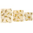 thumbnail image 2 of Household Recyclable Reusable Beeswax Food Wrap Eco Friendly Sustainable Food Storage CoverBanana Type, 2 of 8