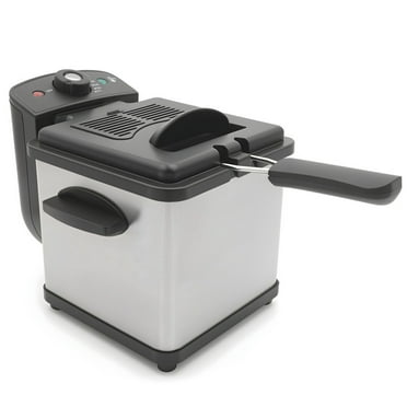 Elite Cuisine EDF0156 1.6 quart Deep Fryer Stainless Steel