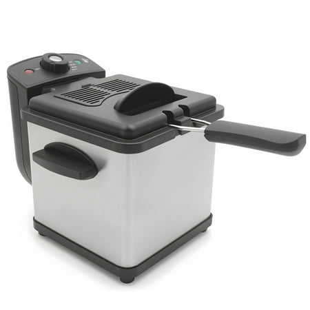 Elite Cuisine EDF0156 1.6 quart Deep Fryer Stainless Steel
