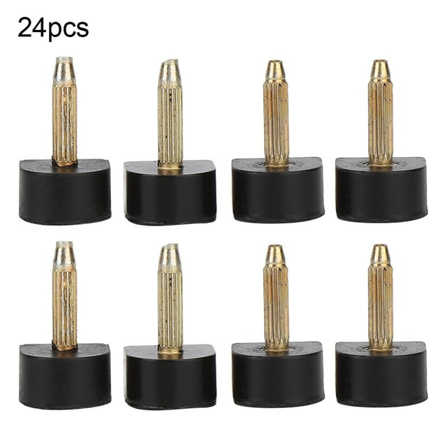 Heel Dowel, Non Slip Comfortable Practical 24Pcs High Heel Tip, For High Heel Shoes