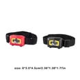 thumbnail image 3 of Soidarity Linterna para exteriores, suministros para senderismo, linterna multifuncional ABS, equipo de pesca, iluminación para acampar, linterna frontal Estufas de camping Rojo Soidarity OD029551-01B, 3 of 6