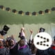 thumbnail image 5 of Guirnalda de birretes de graduación, guirnalda de guirnaldas, decoración para fiesta de graduación, recortes de sombreros colgantes, pancarta, 5 of 6