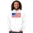 thumbnail image 4 of Classic American Flag USA Pride Hoodie Sweatshirt Women Men Brisco Brands M, 4 of 6