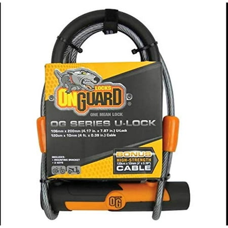 how to use u lock and cable