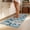 Blue, variant on Kitchen Mats 24x36inch High-quality Rug,Modern Retro Floral Rug Waterproof Non-Slip Rugs Comfort Standing Mat for Kitchen, Laundry Room, Farmhouse Home Decor Green