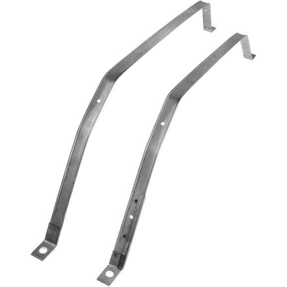 A-Premium Fuel Tank Straps Compatible with Ford Police Interceptor Sedan 2013-2019 Taurus 2008-2019 Lincoln MKS 2009-2016 Mercury Sable 2-PC Set