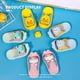 thumbnail image 5 of Zapatillas para niños pequeños Sandalias para niñas Niños Dibujos animados lindos Zapatillas con punta cerrada Baño Piscina Playa Zapatos de agua, Amarillo oso de fresa  Electrónica, 5 of 6