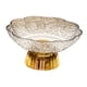thumbnail image 5 of Frutero con pedestal, frutero con base, bandeja de cocina, mesa de comedor creativa Blanco y dorado, 5 of 9