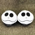 thumbnail image 5 of Zapatillas de felpa de pesadilla antes de Navidad para Halloween, medio paquete, Jack Skull, zapatos cálidos para interiores, zapatos de confinamiento, zapatos para parejas, 5 of 5
