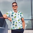 thumbnail image 4 of Fotbe Cartoon Sea Creatures Camiseta Polo de Golf para Hombre con Estampado – Camisa Deportiva Transpirable con Cuello Abotonado-Large, 4 of 6