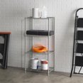 thumbnail image 1 of 4 Tier Steel Wire Shelf, Grey, 1 of 3