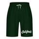 thumbnail image 4 of Mens Casual Shorts Lace-Up Elástico Cintura Bolsillo Ejercicio Fitness Hogar Pantalones de Media Longitud para Diario, 4 of 4