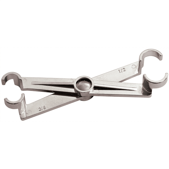 Lisle 63710 Scissor Disconnect 3/8" x 1/2" Low Profile