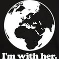 thumbnail image 3 of CafePress - I'm With Her Dark T Shirt - Men's Classic Graphic Cotton T-Shirt, 3 of 4