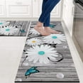 thumbnail image 2 of asgghfnffgh Farmhouse Floral Kitchen Mat, 17 x 30 in, Durable 2 Count, 2 of 6