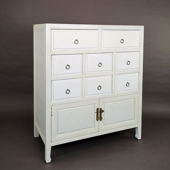 Wayborn White Basswood Suchow Chest 36″X18″X42″