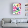 thumbnail image 3 of Regina Moore 'Hippie Floral II' Canvas Art, 3 of 3