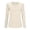 Beige, variant on Women's Seamless Thermal Long Sleeved Heating Base Layer Size L