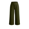 thumbnail image 4 of JOANKDMI Cropped Sweatpants for Women High Waisted Capri Pants Wide Leg Lounge Trousers with Pockets Athletic Loose Fit Casual Activewear for Yoga Workout and Gym, 4 of 9