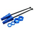 thumbnail image 1 of Junta de transmisión Universal 2 uds Bewildely aleación de aluminio 1/5 para XMAXX RC modelo Azul oscuro, 1 of 6