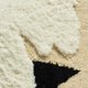 thumbnail image 4 of Alfombra de área que cubre el piso Alfombra elegante y suave de estilo bohemio para la decoración del hogar Camello negro, 4 of 8